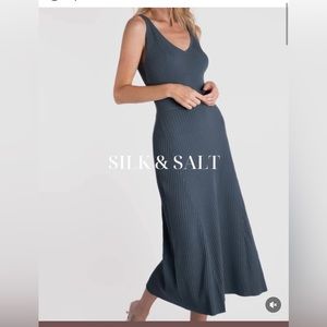 NWT “Silk and Salt” Jane Knit dress S/M